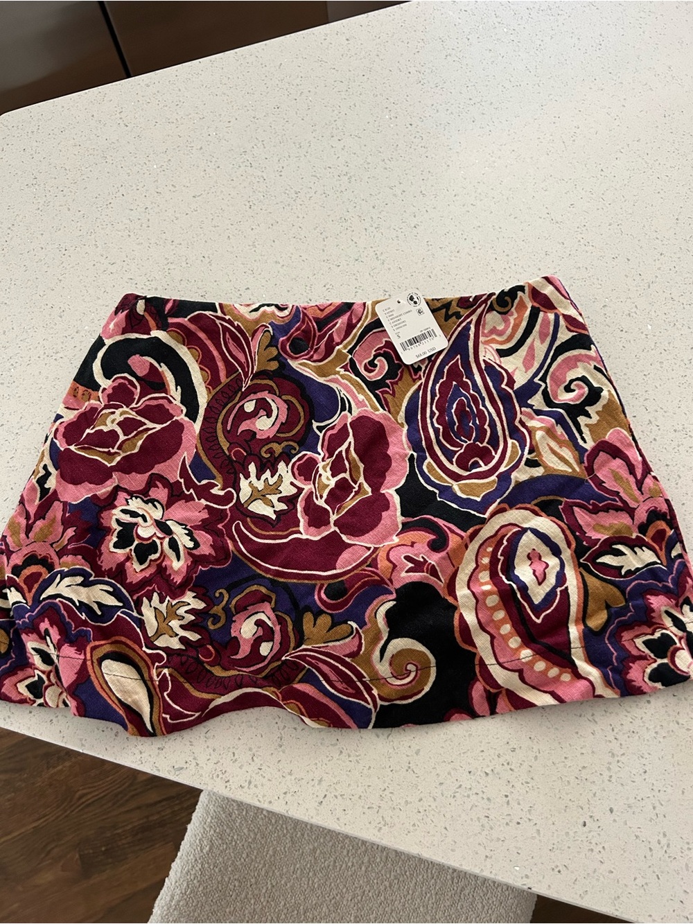 Free people mini skirt - midnight combo